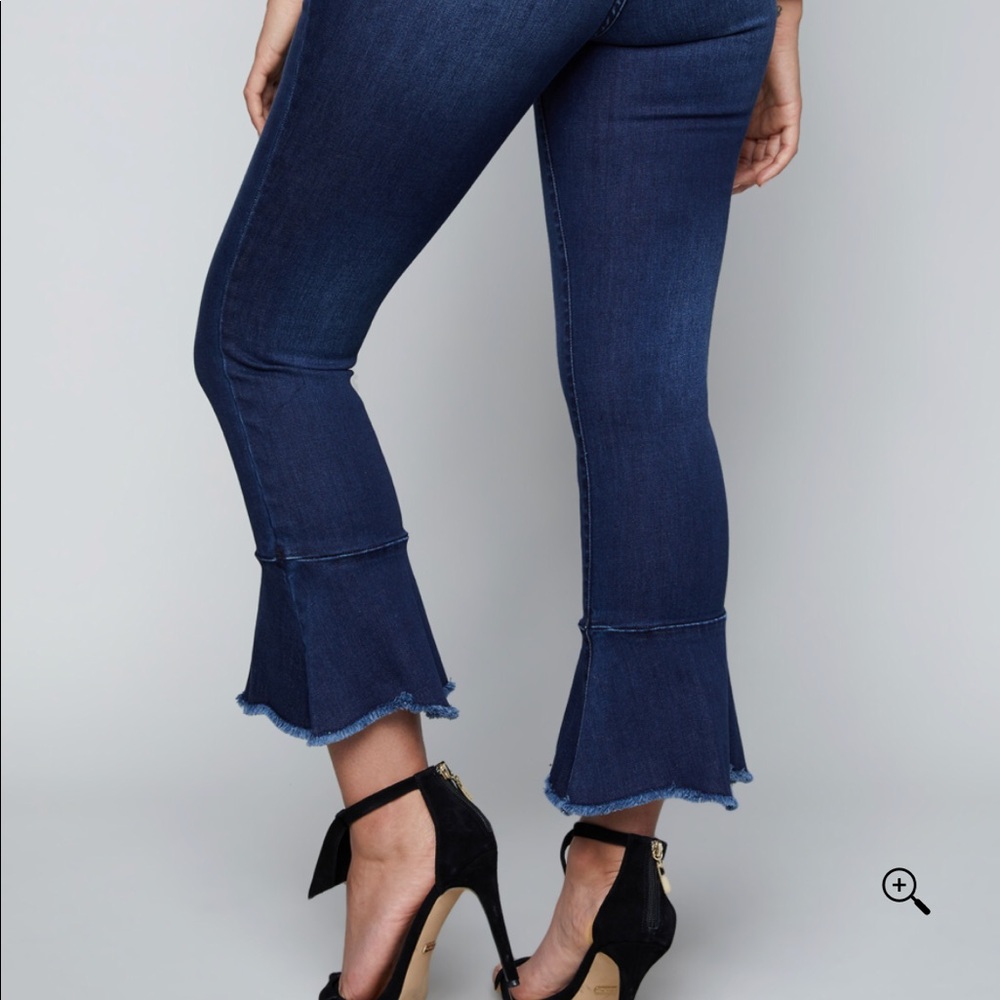 High rise jeans